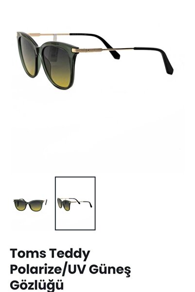 Toms Teddy Tt6018-2 C404P 52Ekt Women's Polarized Sunglasses