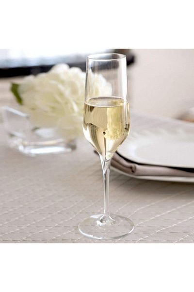 Bormioli Rocco Set of 6 BORMIOLI ROCCO ELECTRA champagne glasses, 230ml