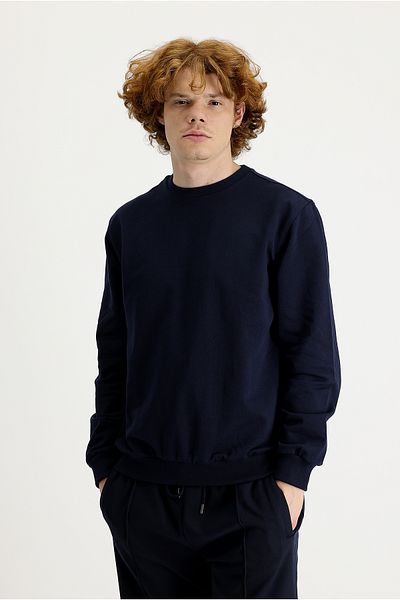 Kiğılı Crew Neck Cotton Sweatshirt
