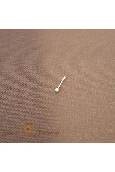 saratremo Classic Piercing with Silver Bead - Made in Thailand