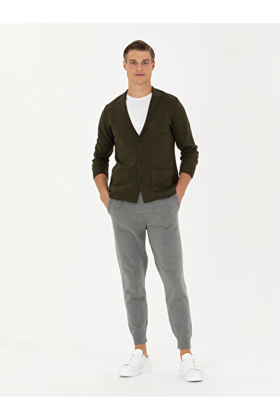Cacharel Açık Gri Jogging Fit Triko Pantolon 50279422-VR001