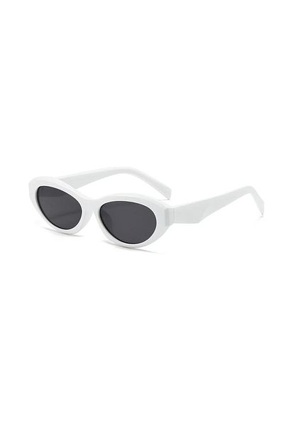 Toz Vintage Zeruva White Frame Vintage & Retro Unisex Sunglasses