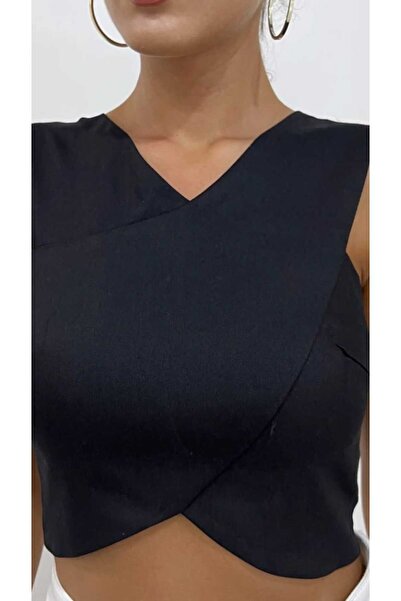 NÜANS MODA Back Zipper Bustier