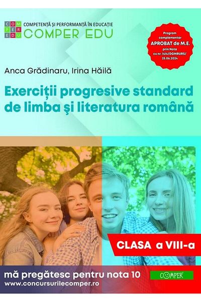 Editura Comper Standard progressive exercises in language and literature