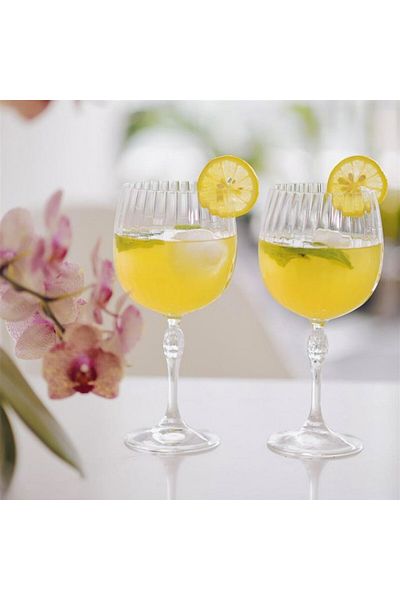 Bormioli Rocco Set of 6 BORMIOLI ROCCO AMERICA GINTONIC cocktail glasses, 745ml