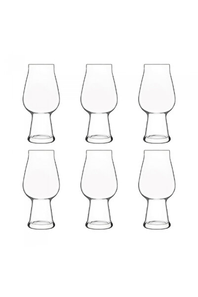 Luigi Bormioli Set 6 pahare bere LUIGI BORMIOLI BIRRATEQUE WHITE IPA, 540ml, D8,8xH18,4cm