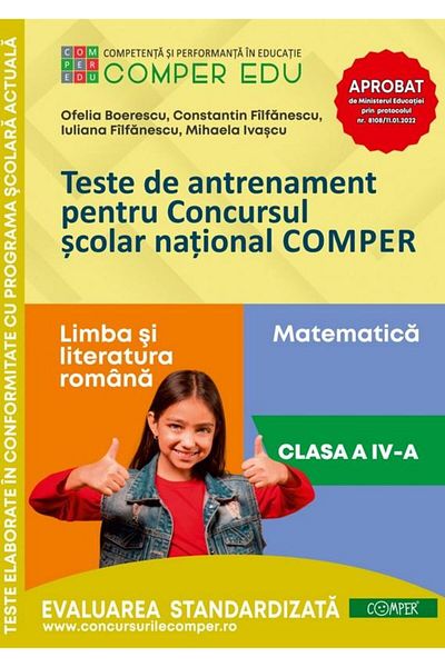 Editura Comper Practice tests for the National School Competition