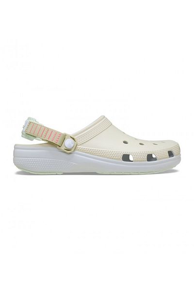 Crocs Cream Unisex Classic Turbo Clog