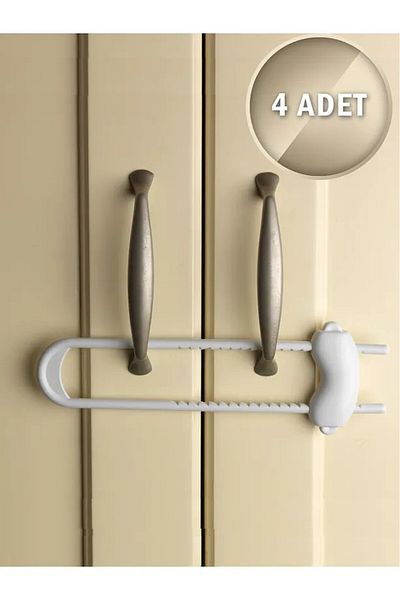 Askıcı Adjustable 4 Pieces Rail Cabinet Lock |   4 Pieces Rail Cabinet Lock