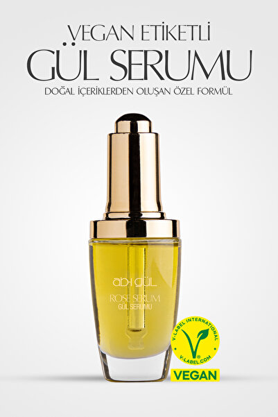 Ab-ı Gül Nemlendirici Gül Serumu 30 ML | Rose Serum - Vegan