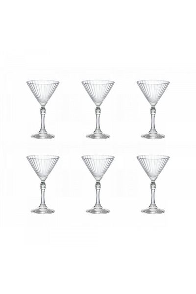 Bormioli Rocco Set 6 pahare cocktail BORMIOLI ROCCO AMERICA MARTINI SMALL, 155ml
