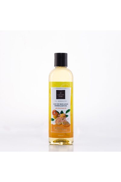 Lotus Cosmetics SPA DERMOACTIVE Ulei de baie cu Citrus Lemon Oil, 250 ml