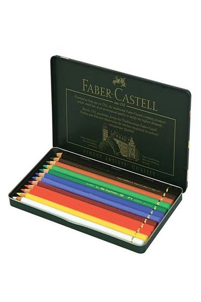 Faber Castell 12-Piece Polychromos Colour Pencil Multicolour