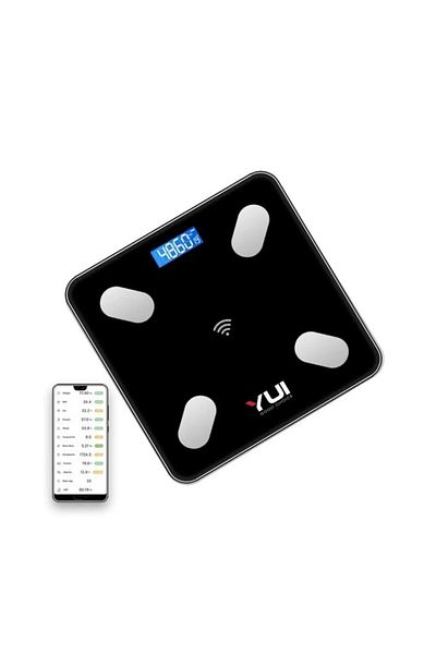 Yui Kb13 Smart Bluetooth Rechargeable Scale Black (Yui Turkey Guaranteed)