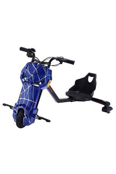 rexa 3-Wheel Electric Drifting Ride-On Scooter for Kids – Slip-Resistant, Multicolour | 60 x 95 x 60 cm