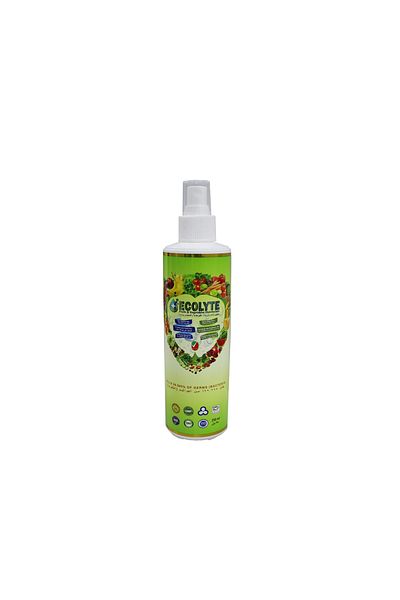 ECOLYTE+ HOCL, Hypochlorous Acid For Fruit and Vegetable Cleaner and Disinfectant - 250 ml