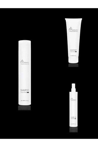 Mounir Pachet Transformative - Sampon 300 ml - Conditioner 300 ml - Leave-in 300 ml