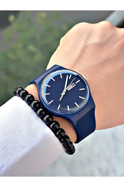 Tisaati Special Design Luxury Series Silicone Cord Premium Series Men's Wrist Watch-Wristband Gift