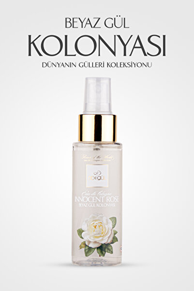 Ab-ı Gül Beyaz Gül Kolonyası 75 ML | Innocent Rose Eau De Cologne - World of ...