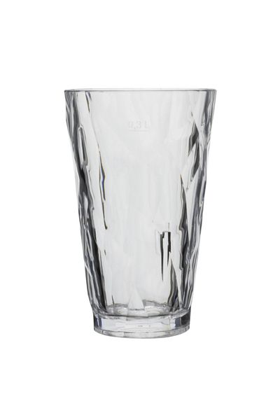 Raki Pahar long drink policarbonat DIAMOND CLEAR, 300ml, D8,7xh13,9cm