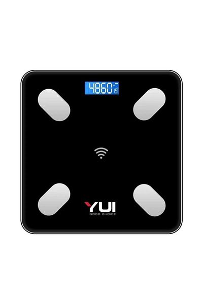 Yui Kb13 Smart Bluetooth Rechargeable Scale Black (Yui Turkey Guaranteed)