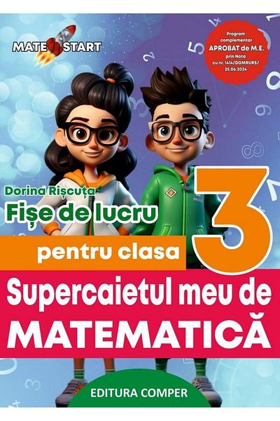 Editura Comper My super math notebook. Worksheets for