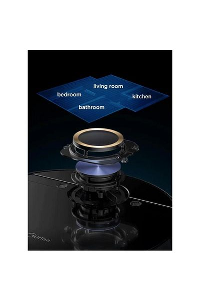 Midea M7Pro Robotic Vacuum Cleaner Black