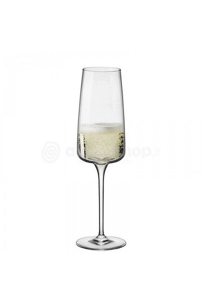 Bormioli Rocco Set of 6 BORMIOLI ROCCO NEXO champagne glasses, 262ml