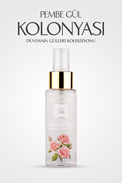 Ab-ı Gül Pembe Gül Kolonyası 75 ML | Powder Rose Eau De Cologne - World of Roses