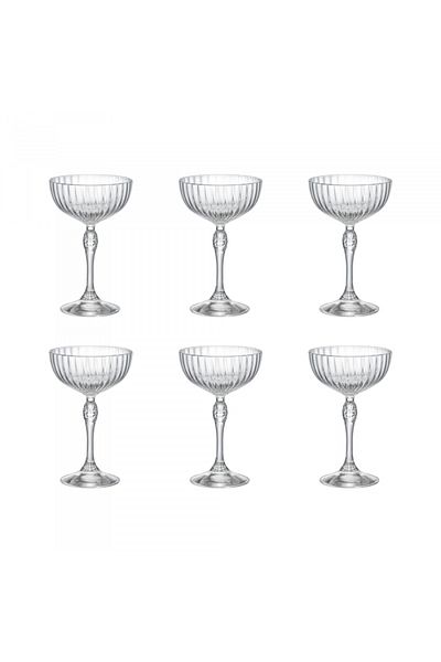 Bormioli Rocco Set 6 pahare cocktail BORMIOLI ROCCO AMERICA, 230ml, COCKTAIL COUPE