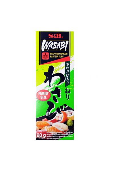 Top Ingrediente Wasabi – S&B – Pastă Iute Japoneză – Tub – 90g