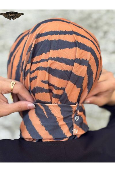 ALDIRA Snap Hijab Bonnet Pattern