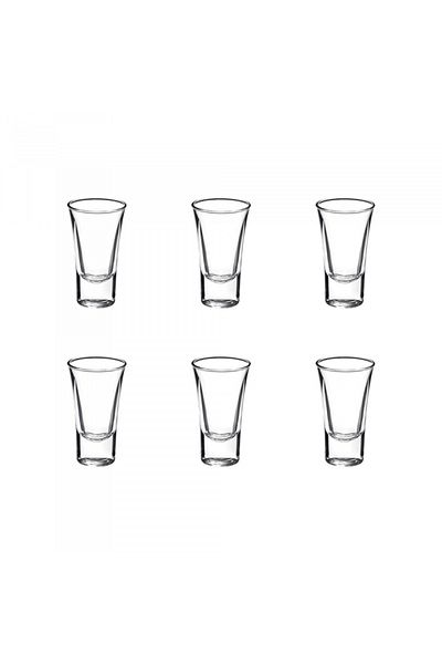 Bormioli Rocco Set of 6 BORMIOLI ROCCO DUBLINO shot glasses, 57ml