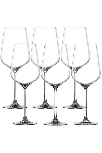 LUCARIS Set 6 pahare cu picior pentru vin rosu HONGKONG 770ml BORDEAUX