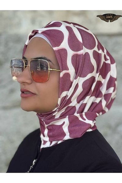 ALDIRA Snap Hijab Bonnet Pattern
