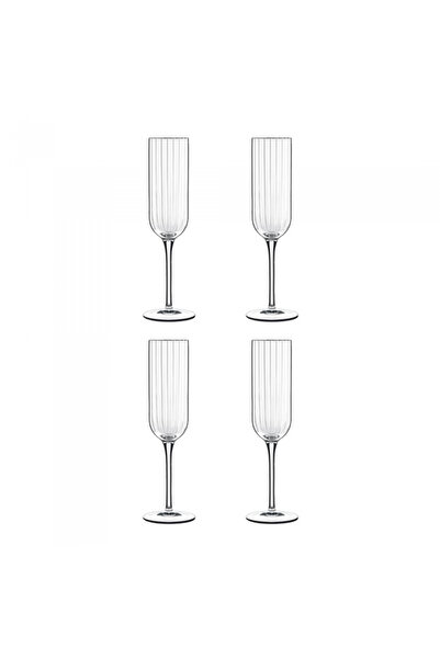 Luigi Bormioli Set 4 pahare sampanie LUIGI BORMIOLI BACH, 210ml, D7xH23,5cm