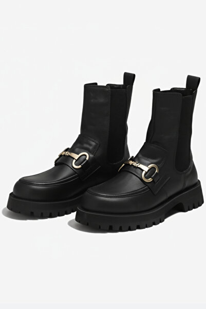 ALTA GRACIA Жіночі зимові черевики з натуральної шкіри, з термопідошвою, на блискавці та шнурівці, стильні та зручні, водонепроникні, комфортні