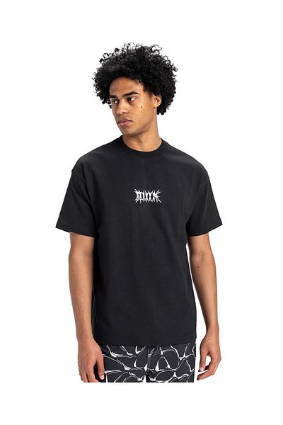 Quiksilver Standard Fit T-Shirt Soft Textured Colorful Round Neck T-Shirt