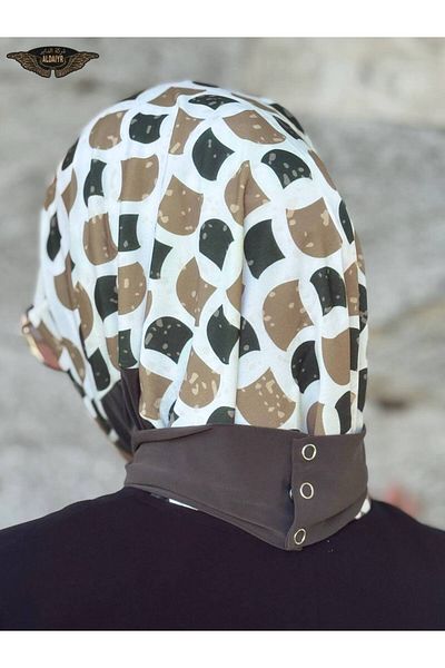 ALDIRA Snap Hijab Bonnet Pattern