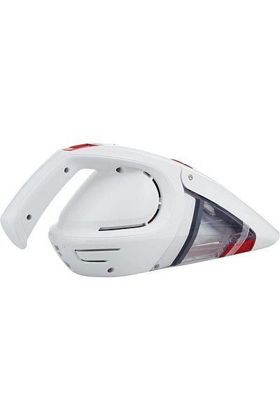 Hoover Plastic Built In Hand Vacuum Cleaner White and Red HQ86GABME