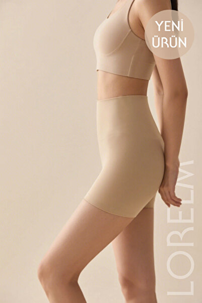 Lorelm Kıyafet İçine Lazer Kesim Toparlayıcı Paçalı Astar Korseli İz Yapmaz K...