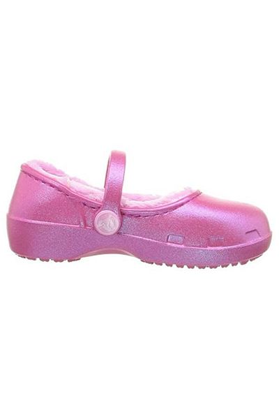 Crocs Karin Lined Clog Kids Roz - Party Pink 23-24 EU - C7 US