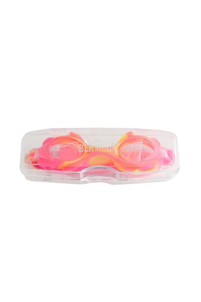 PRATİKOBA Bfs Kzl-Rh4600 Children's Silicone Swimming Glasses