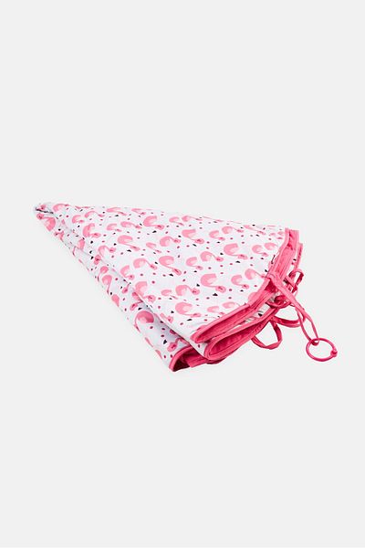 Jako-o Round Flamingo Pattern Play Mat, Multicolor