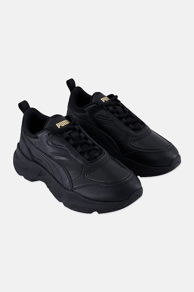 Puma Women Cassia Sl Lace Up Outdoor Shoes, Black