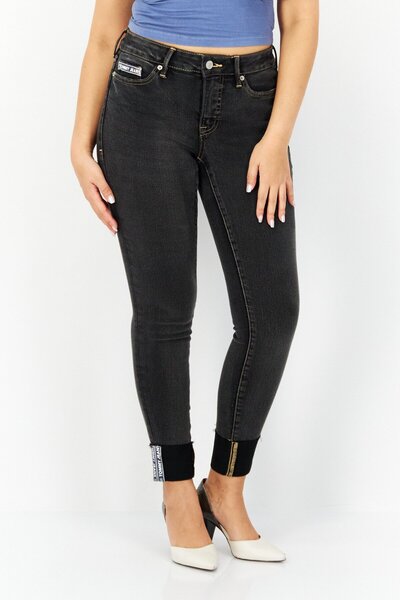Tommy Hilfiger Tommy Jeans Women Skinny Fit Solid Stretchable Jeans, Black