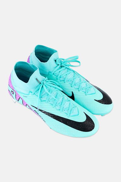 Nike Men Superfly 9 Elite Fg Lace Up Football Shoes, Turquoise