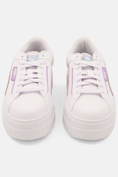 Puma Women Mayze Crashed Lace Up Sports Shoes, White