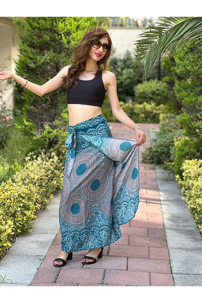 Gönülden Tasarım FUSTA DE DAME CU MODEL ETNIC