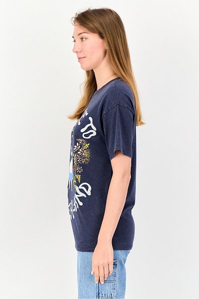 Disney Women Crew Neck Short Sleeve Graphic Print T-shirt, Multicolor